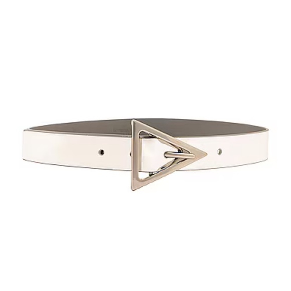 Bottega Veneta triangle leather belt